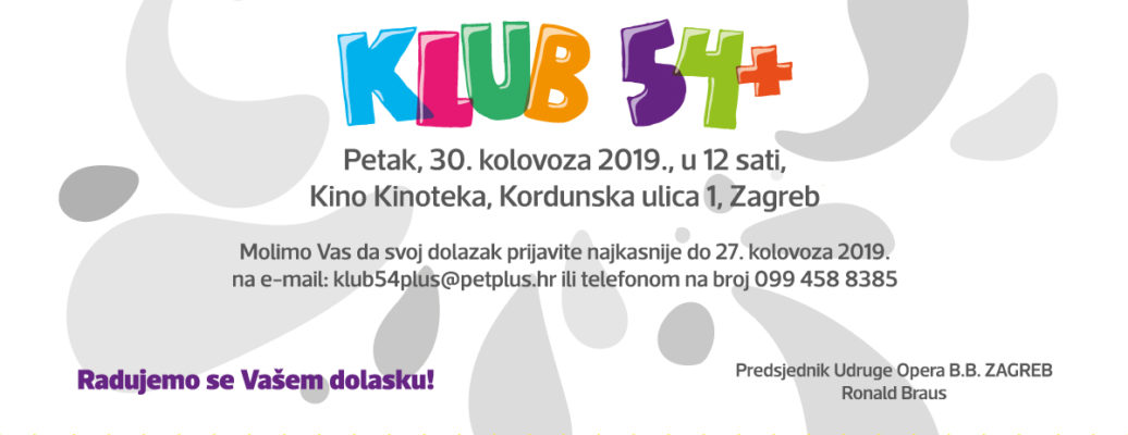 Završna konferencija EU projekta KLUB 54+