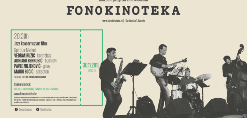 FonoKinoteka predstavlja: Vedran Ružić kvartet – “Spiritual Market”