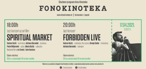 FonoKinoteka: Spiritual Market i Forbidden Live Vedrana Ružića
