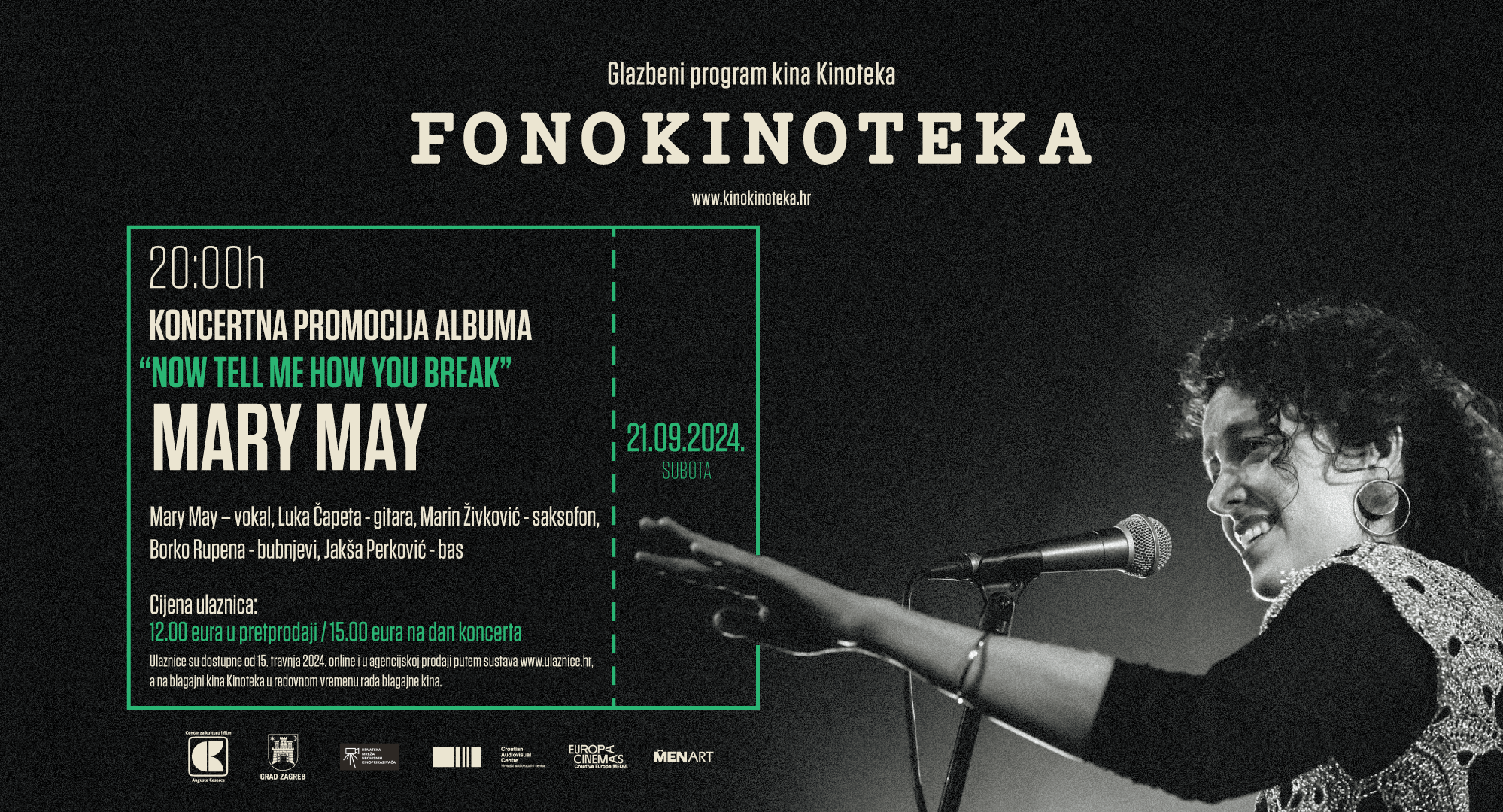 Mary May – KONCERTNA PROMOCIJA ALBUMA „NOW TELL ME HOW YOU BREAK“