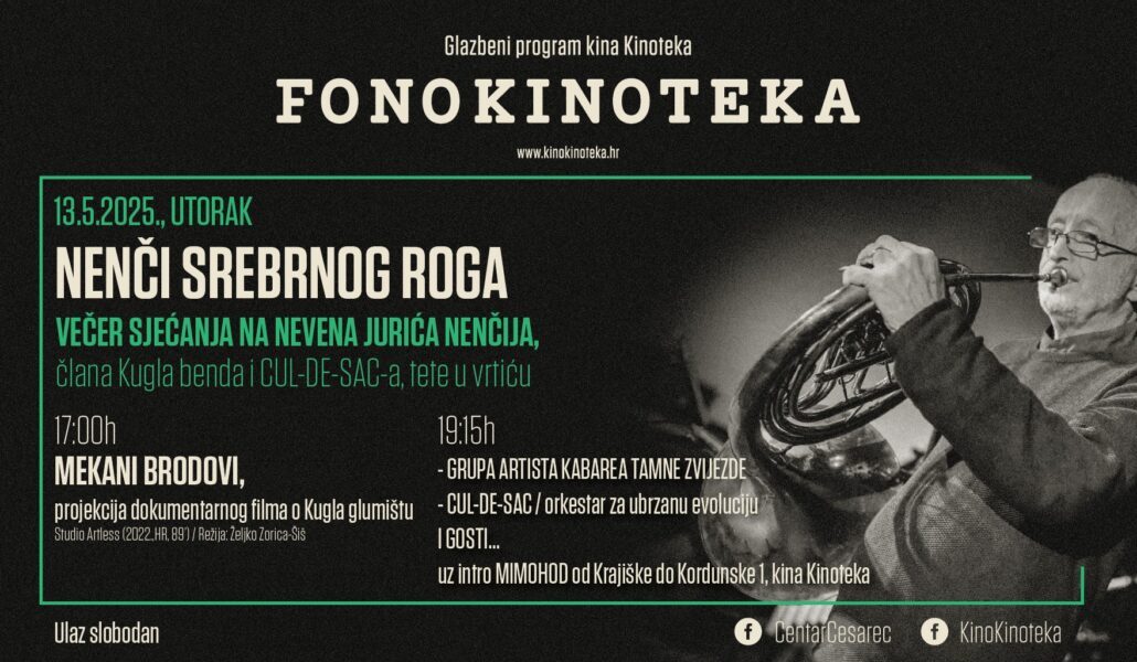 NENČI SREBRNOG ROGA – Večer sjećanja na Nevena Jurića Nenčija