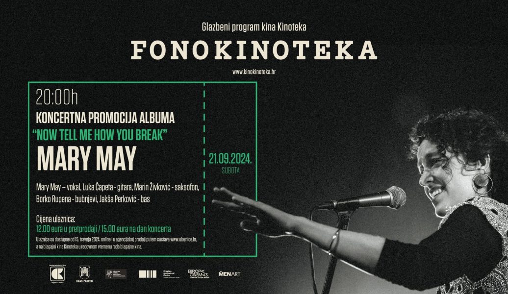 Mary May – KONCERTNA PROMOCIJA ALBUMA „NOW TELL ME HOW YOU BREAK“
